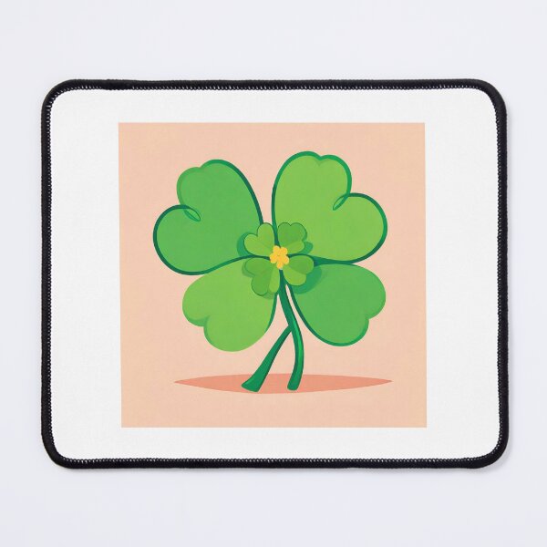 Item preview, Double 4-leaf clover designed and sold by raleca78.