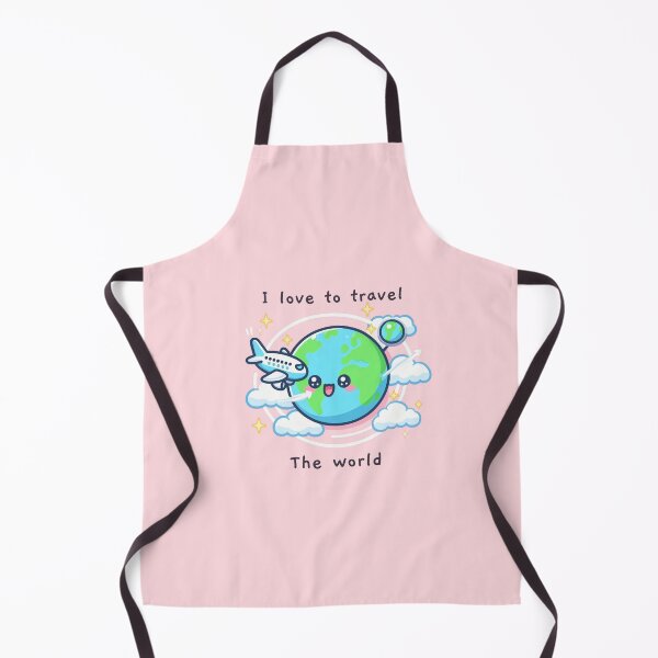 Item preview, I love to travel the world  designed and sold by KonichiwaCutie.