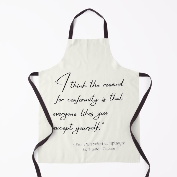 Item preview, A Quote about Individuality from "Breakfast at Tiffany's" by Truman Capote designed and sold by Poemit.