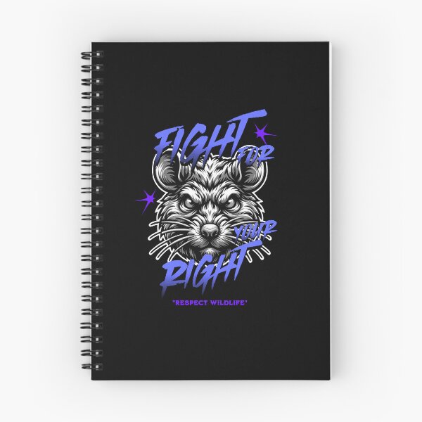 Item preview, Fight for your right respect wildlife Rat. designed and sold by INKNIK.