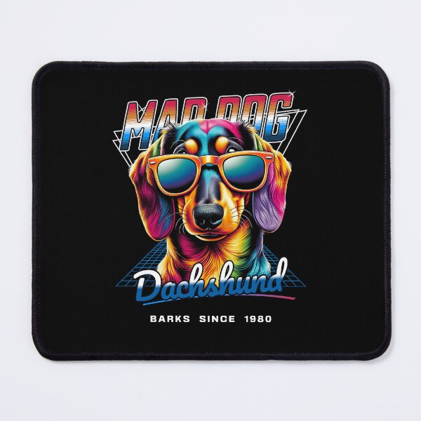 Item preview, Mad Dog Dachshund Dog designed and sold by RedDesignSyc.
