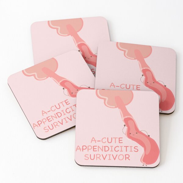 Item preview, A-Cute Appendicitis Survivor designed and sold by mcdouemm.
