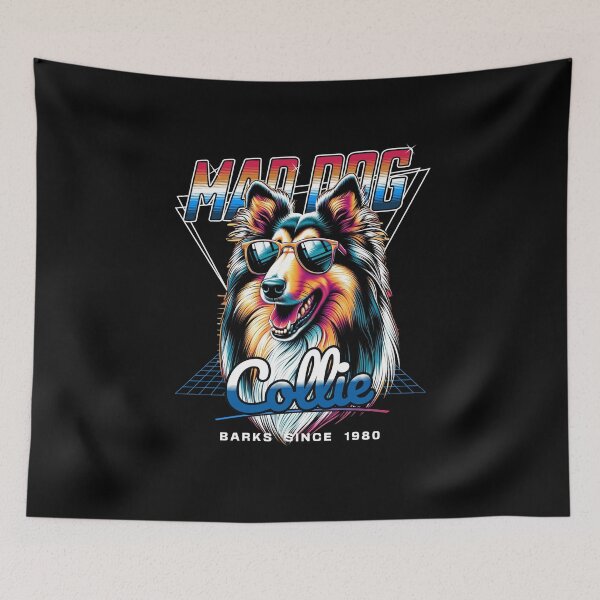Item preview, Mad Dog Collie Dog designed and sold by RedDesignSyc.
