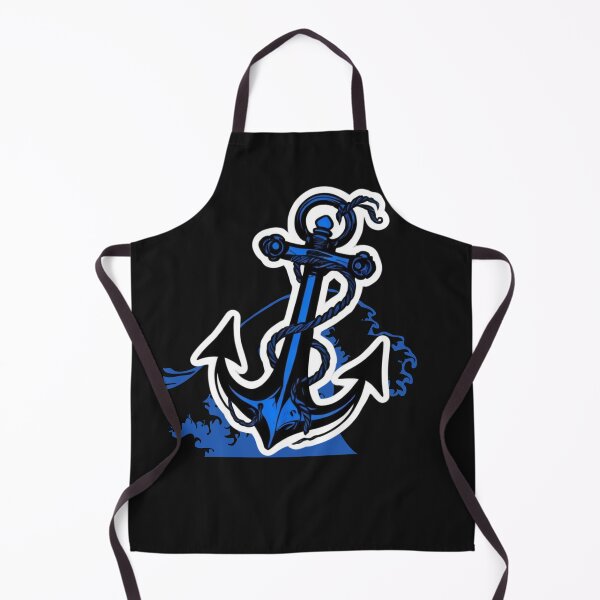 Item preview, Anchor in Vivid Blue: For Sea Lovers and Sailors. designed and sold by NewtBoo.