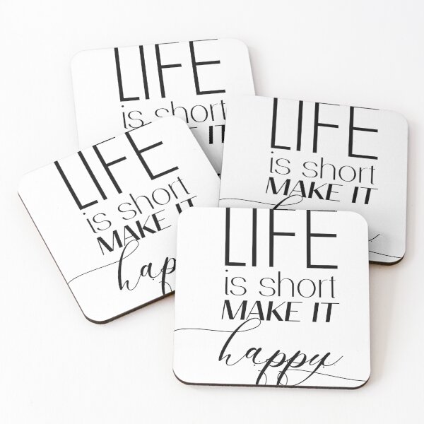 Item preview, Life Is Short designed and sold by Funky  Fibers.
