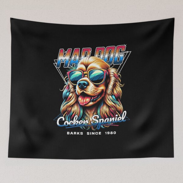 Item preview, Mad Dog Cocker Spaniel Dog designed and sold by RedDesignSyc.