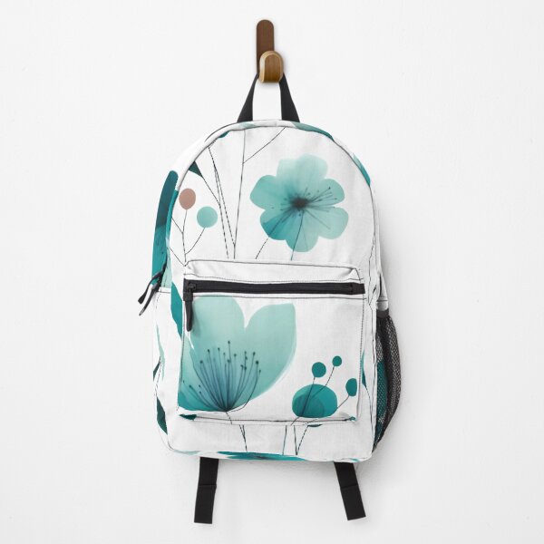 Item preview, Turquoise Floral Design designed and sold by KookyStudioArt.