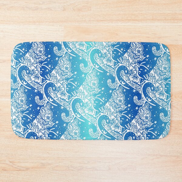 Item preview, Cats yin-yang; balance of nature, blue designed and sold by Drawmecute.