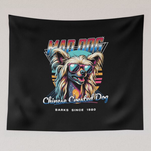 Item preview, Mad Dog Chinese Crested Dog designed and sold by RedDesignSyc.
