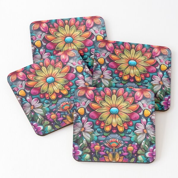 Item preview, Cool Flower Graffiti Art Pattern designed and sold by TheArtOfPat.