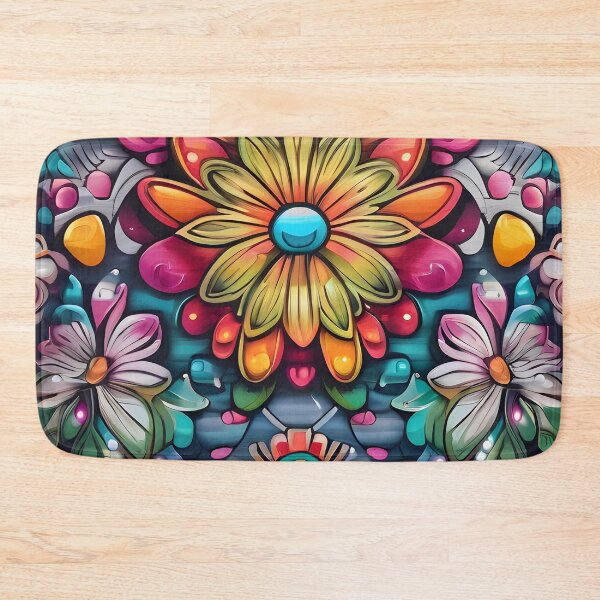 Item preview, Cool Flower Graffiti Art Pattern designed and sold by TheArtOfPat.