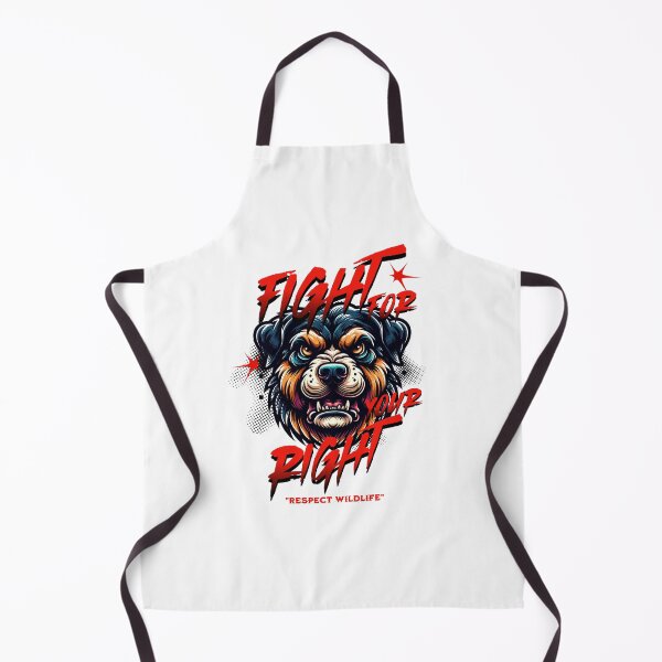 Item preview, Fight for your right respect wildlife Dog. designed and sold by INKNIK.