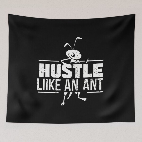 Item preview, Hustle Like an Ant designed and sold by Funky  Fibers.