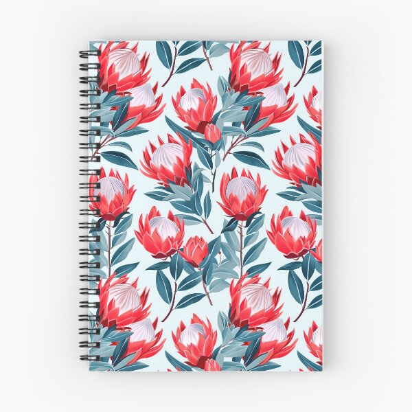 Item preview, Vintage protea flowers designed and sold by oilidesing.