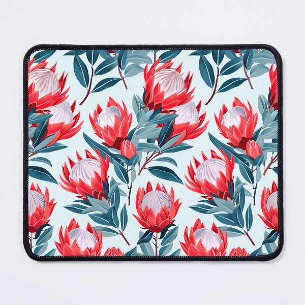 Item preview, Vintage protea flowers designed and sold by oilidesing.