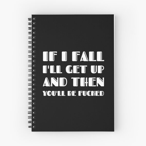 Item preview, If I fall I will get up designed and sold by UnCoverDesign.