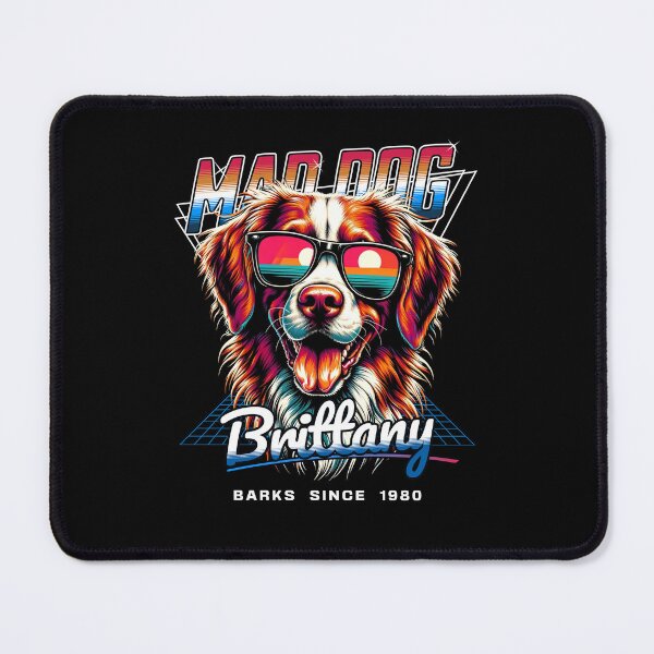 Item preview, Mad Dog Brittany Dog designed and sold by RedDesignSyc.