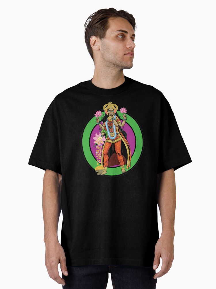 Thumbnail 1 of 7, Oversized T-Shirt, Lakshmi Watching designed and sold by FBWashington.