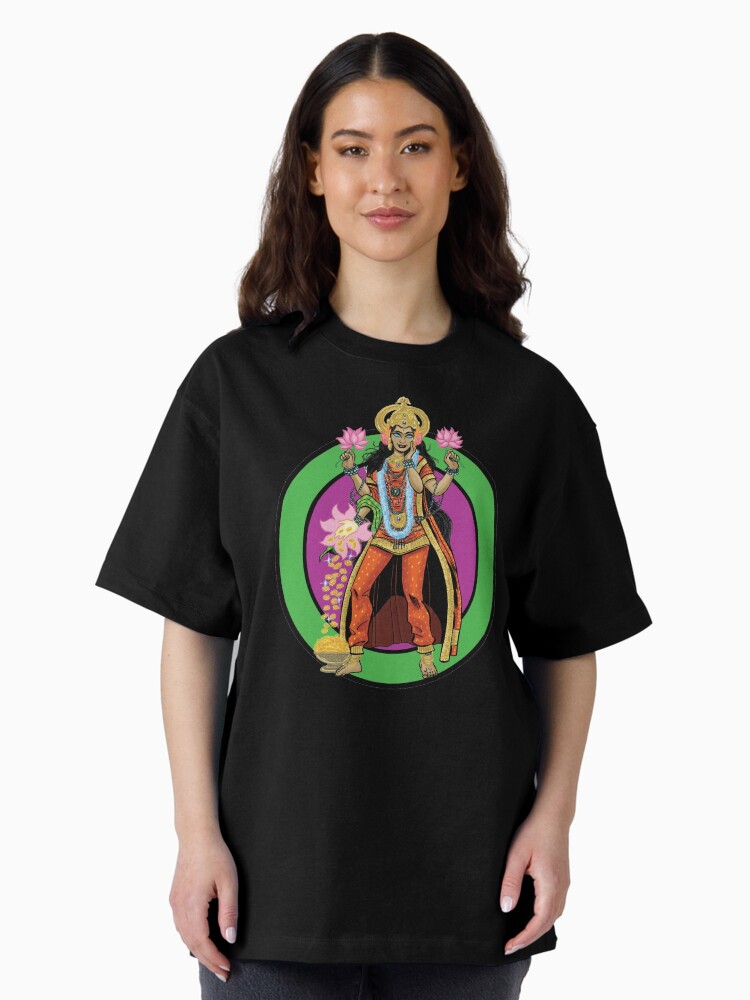 Thumbnail 2 of 7, Oversized T-Shirt, Lakshmi Watching designed and sold by FBWashington.