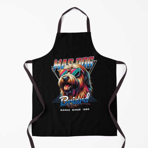 Item preview, Mad Dog Briard Dog designed and sold by RedDesignSyc.