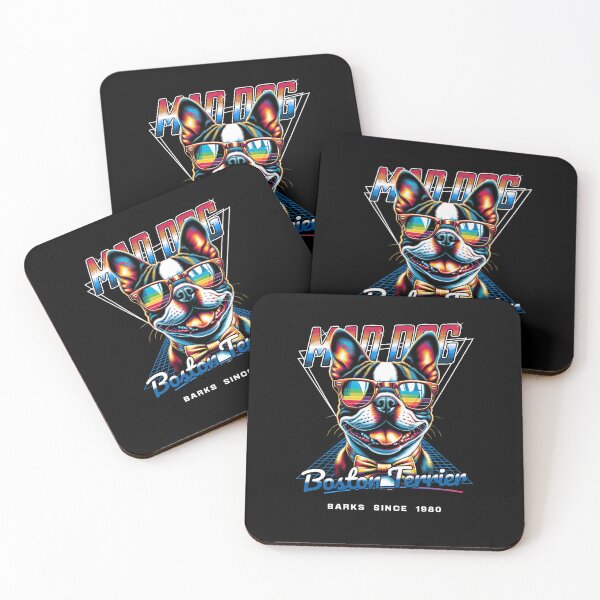 Item preview, Mad Dog Boston Terrier Dog designed and sold by RedDesignSyc.