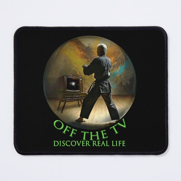 Item preview, off the tv, discover real life, off tv, Stop Tv, Stop watching the Fake News designed and sold by CrisMor-Art.