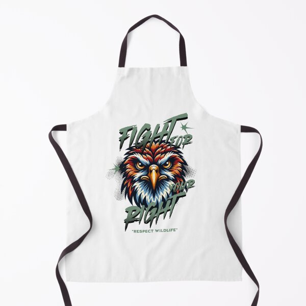 Item preview, Fight for your right respect wildlife hawk. designed and sold by INKNIK.