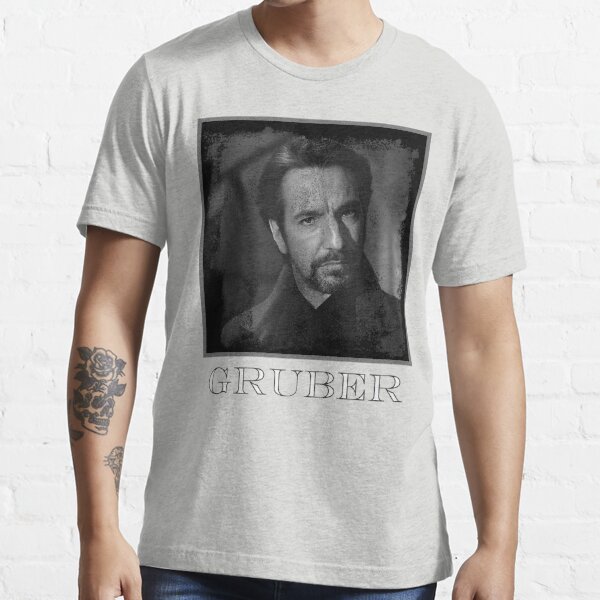 Hans Gruber T Shirt For Sale By Slackr Redbubble Hans T Shirts