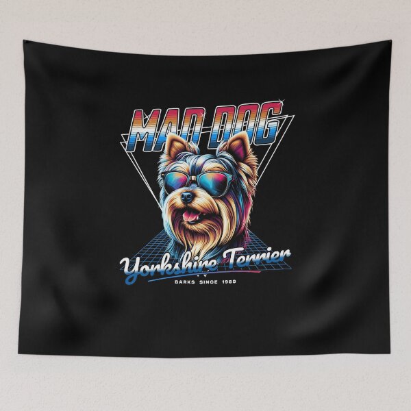 Item preview, Mad Dog Yorkshire Terrier Dog designed and sold by RedDesignSyc.