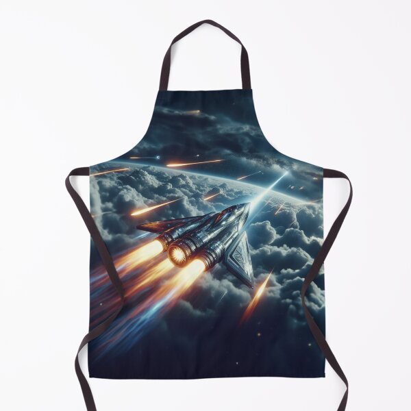 Item preview, High in the atmosphere shooting meteors designed and sold by fireytoad.