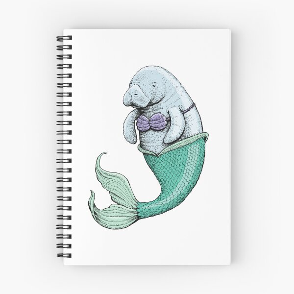 Item preview, Little Manatee Mermaid designed and sold by HabbyArt.