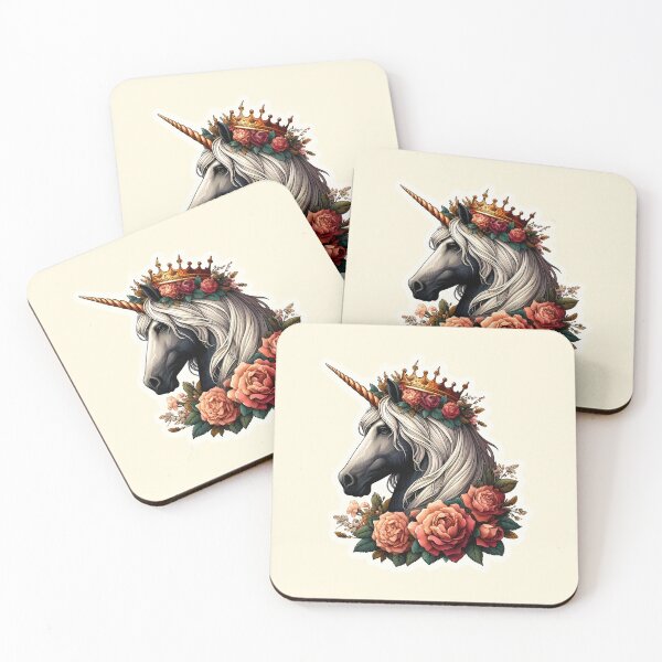 Item preview, medieval unicorn  designed and sold by Animalpetslover.