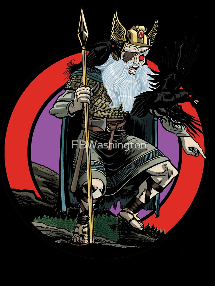 Thumbnail 7 of 7, Oversized T-Shirt, Odin Watching designed and sold by FBWashington.