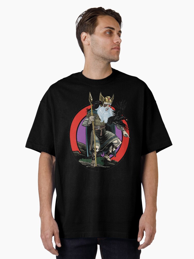 Thumbnail 2 of 7, Oversized T-Shirt, Odin Watching designed and sold by FBWashington.