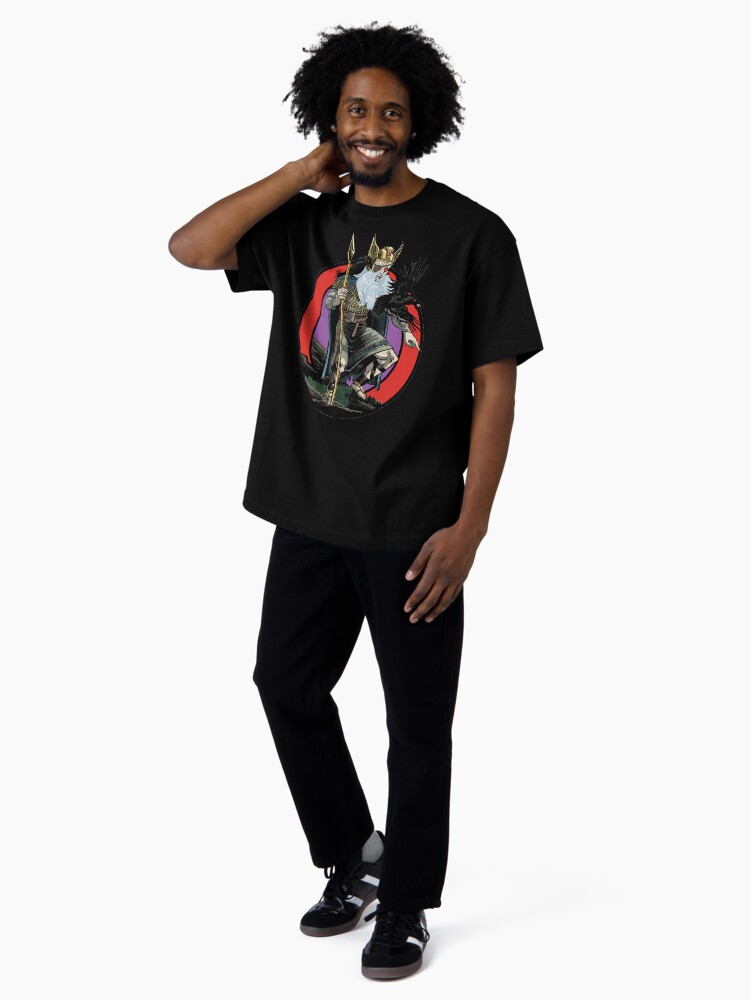 Thumbnail 4 of 7, Oversized T-Shirt, Odin Watching designed and sold by FBWashington.