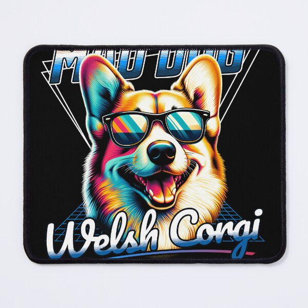 Item preview, Mad Dog Welsh Corgi Dog designed and sold by RedDesignSyc.
