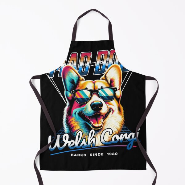 Item preview, Mad Dog Welsh Corgi Dog designed and sold by RedDesignSyc.
