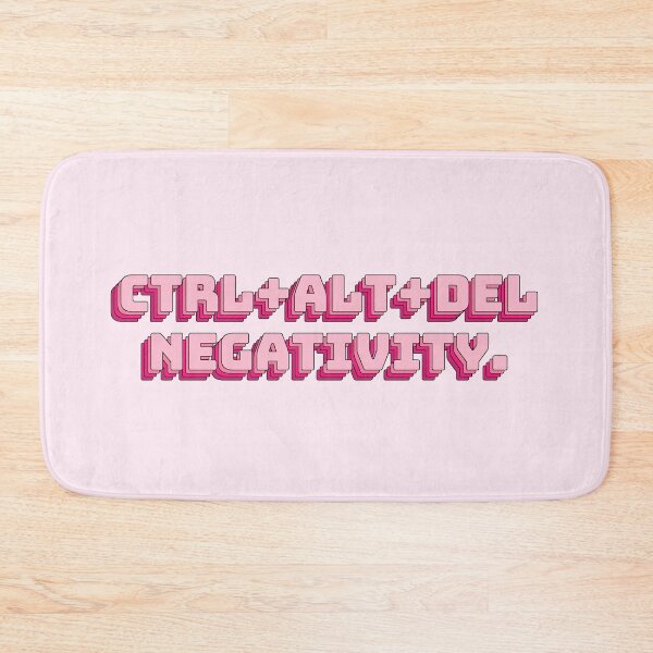 Item preview, Ctrl+Alt+Del Negativity. designed and sold by QuoteQuest.