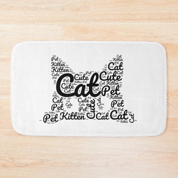 Item preview, Black Cat Made of Words designed and sold by Promoc.