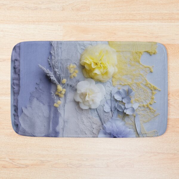 Item preview, Paint texture and purple and yellow flowers designed and sold by Fantasyplus.