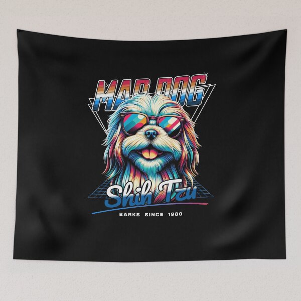 Item preview, Mad Dog Shih Tzu Dog designed and sold by RedDesignSyc.