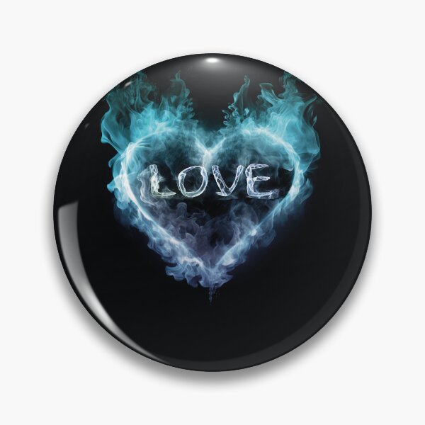 Item preview, Abstract Love Smoke Art on Dark Background designed and sold by Galusik.