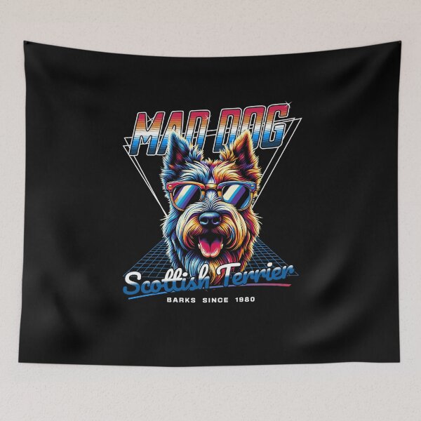 Item preview, Mad Dog Scottish Terrier designed and sold by RedDesignSyc.