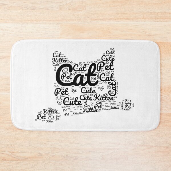 Item preview, Black Cat Made of Words designed and sold by Promoc.