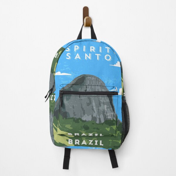 Item preview, Espirito Santo, Brazil — Retro travel minimalist poster designed and sold by GreekTavern1979.