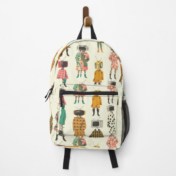 Item preview, Channeling Style: Quirky Vintage TV-Head Fashion Parade Print designed and sold by David Balzen.