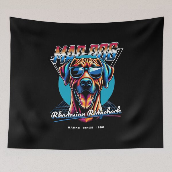 Item preview, Mad Dog Rhodesian Ridgeback Dog designed and sold by RedDesignSyc.