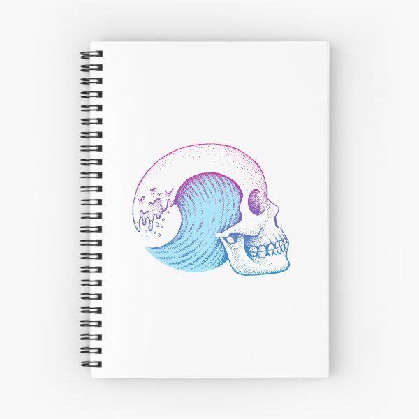 Item preview, Skull Wave designed and sold by HabbyArt.
