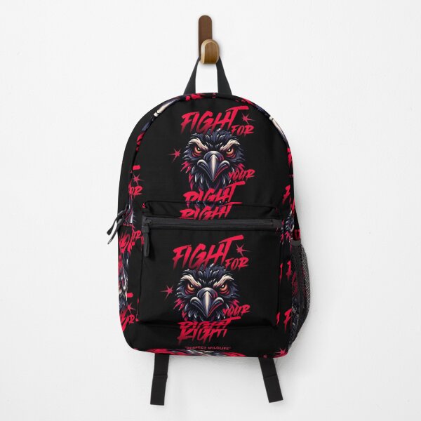 Item preview, Fight for your right respect wildlife Crow. designed and sold by INKNIK.