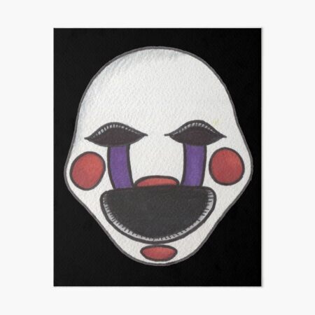 puppet, FNAF Art Print by heartfeltdesigns by Telahmarie